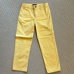 Ralph Lauren boys yellow chinos
